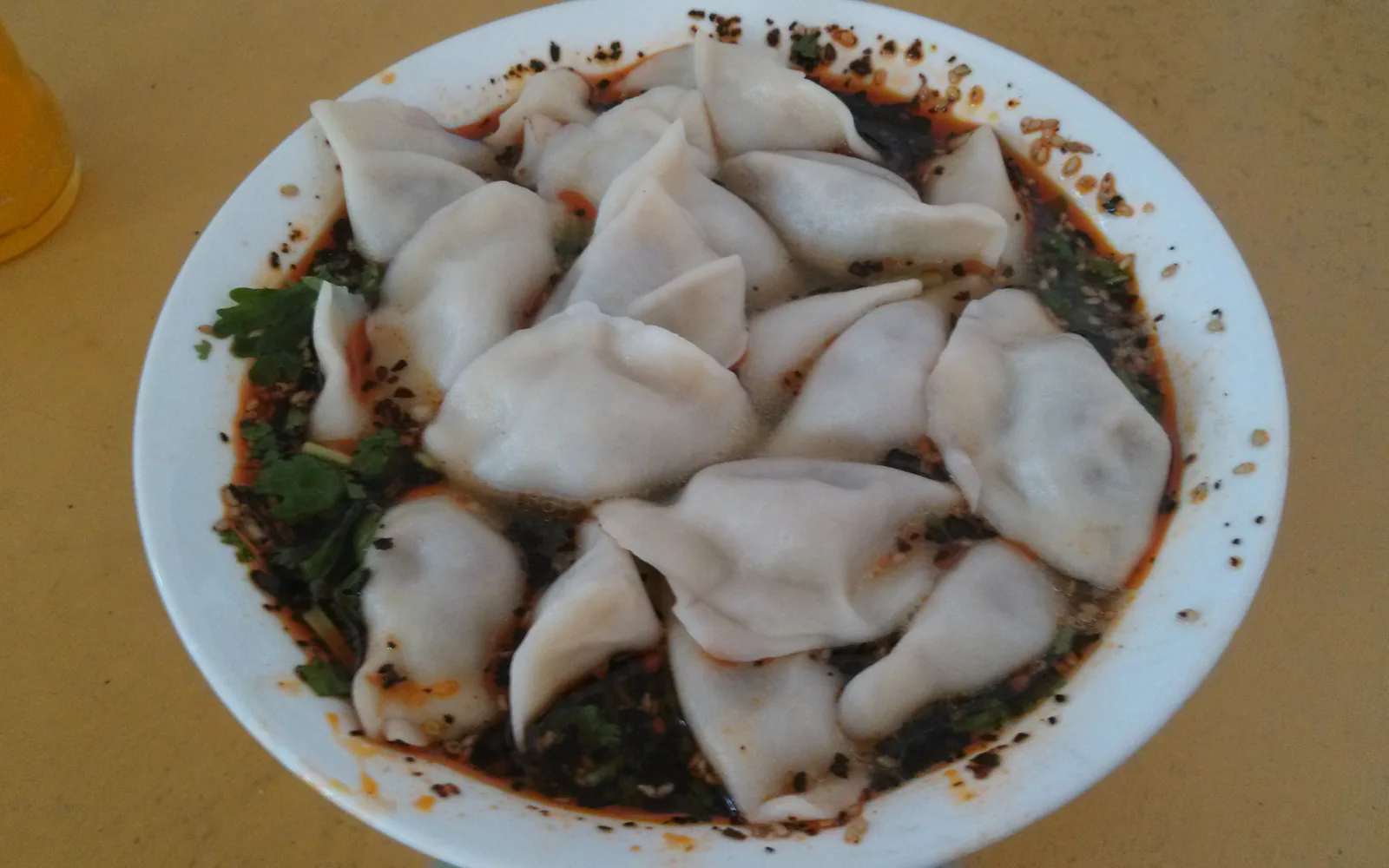 酸汤水饺